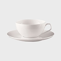 Rosenthal ローゼンタール TAC ホワイト ティーカップ＆ソーサー【ゆう