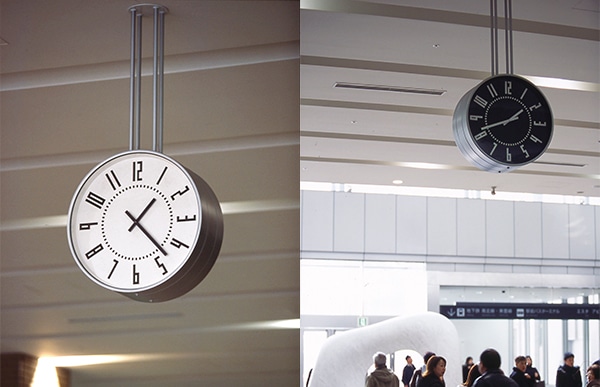 eki clock 札幌駅時計/photograph by Mitsumasa Fujitsuka