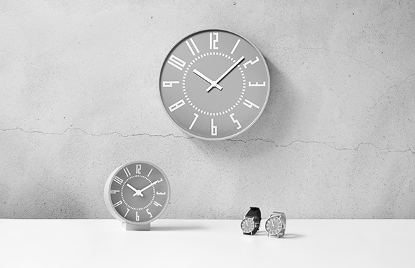eki clock watch 15th anniversary gray model