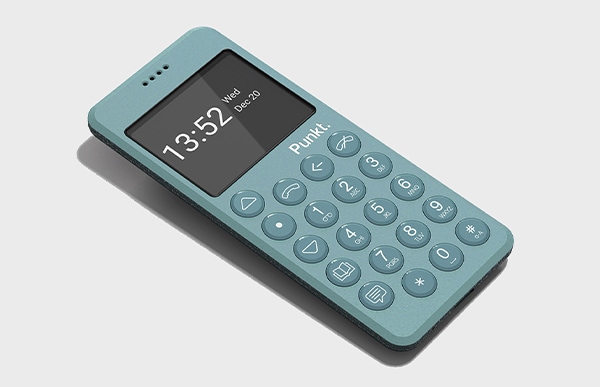 Punkt. プンクト 携帯電話 モバイルフォン MP02 New Generation Light Blue｜designshop