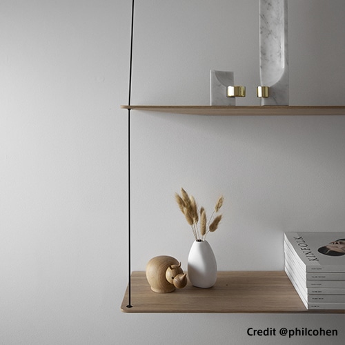 壁付け収納 ウッド ステッジシェルフ WOUD STEDGE SHELF 80cm