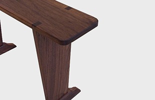 桜製作所 中村好文 PEACH BENCH N 85【ゆうパケット不可】｜designshop