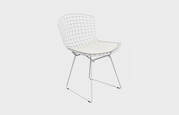 サイドチェア Side chair ストラクチャー:白 ホワイト / knoll ノル