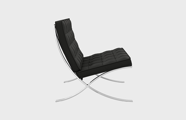 バルセロナチェア Barcelona Chair / Knoll ノル / ミース・ファン 