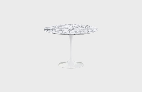 Knoll Saarinen Collection Round Table φ1070 テーブルトップ アラベスカット マット仕上げ