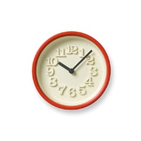 Lemnos/掛時計・置時計/渡辺力/小さな時計[全7色]  WR07-15 <br>【楽ギフ_包装選択】