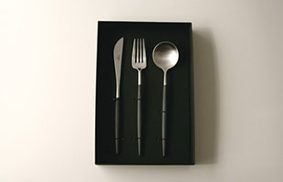 国内正規品】Cutipol クチポール カトラリー / GOA ゴア / 黒 ブラック