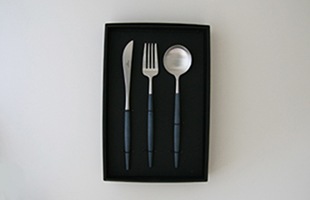 ラスト！　セール価格　クチポール　GOA　ブルー＆ゴールド　ディナー３種×各２ ラスト！ セール価格 クチポール GOA ブルー＆ゴールド ディナー