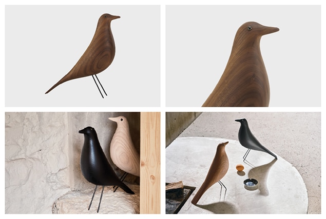 ヴィトラ　イームズ　ハウスバード　ウォールナット　オブジェ イームズ ハウス バード Eames house bird / ウォルナット - オブジェ