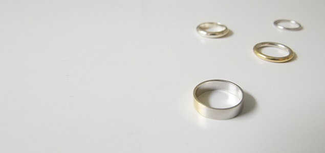 トラフ建築設計事務所 Gold Wedding Ring K18 Round 2mm 結婚指輪 マリッジリング ペアリング Designshop