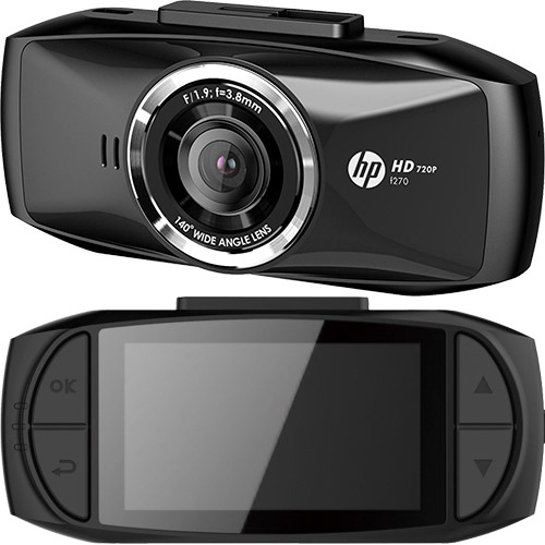 hp】ドライブレコーダー F270 + microSDHCカード（8GB）|激安工具