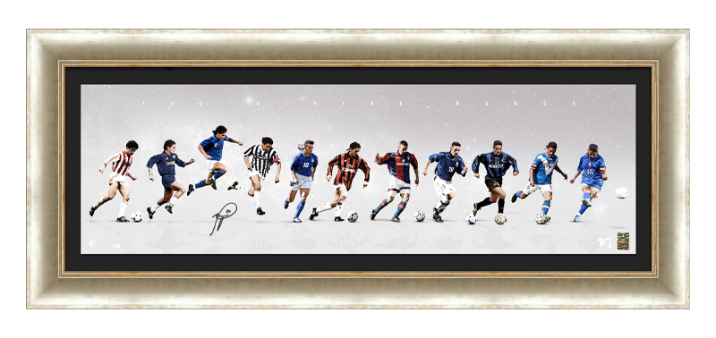 Baggio signed panoramic art