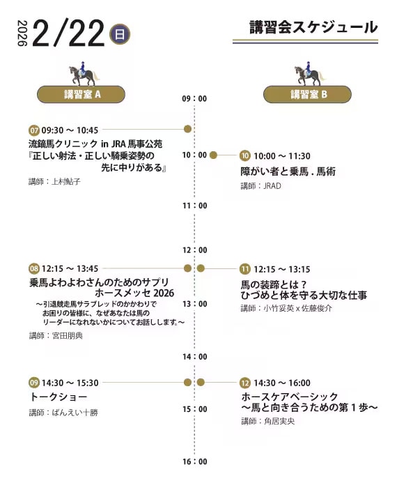 講習スケジュール