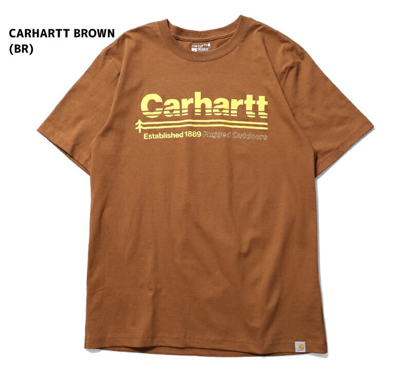 CARHARTT CRHTT105754 RELAXED FIT HEAVYWEIGHT SHORT SLEEVE OUTDOORS GRAPHIC T SHIRT Tee 3 T EXTRA EXCEED