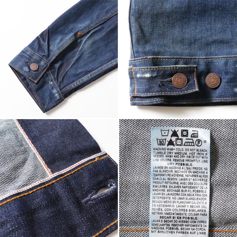 LEVI'S / リーバイス B-70589 MADE in USA DENIM 3rd JACKET / 3rd