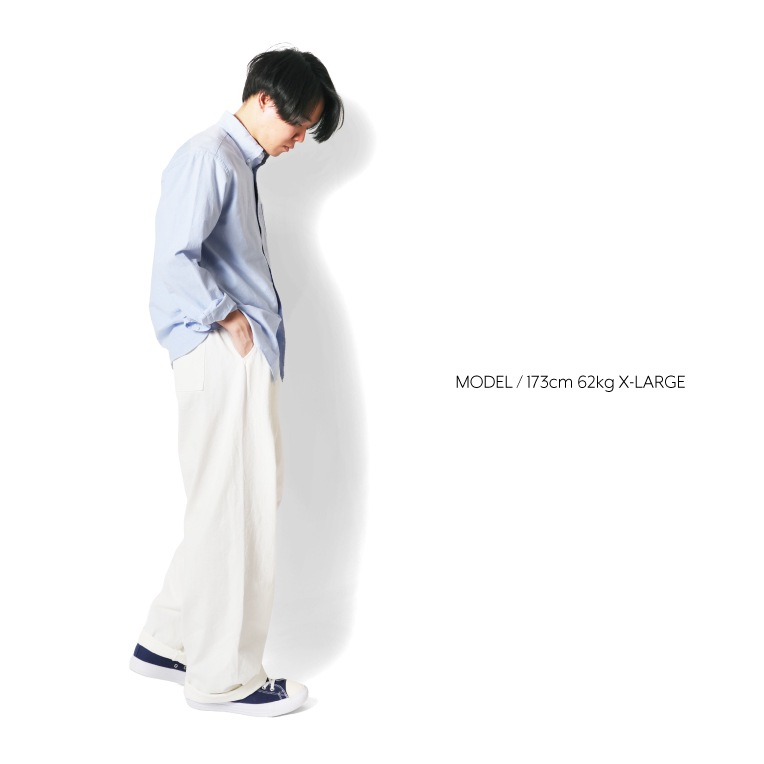 LOS ANGELES APPAREL / ロサンゼルスアパレル L-1205WGD MENS WIDE LEG