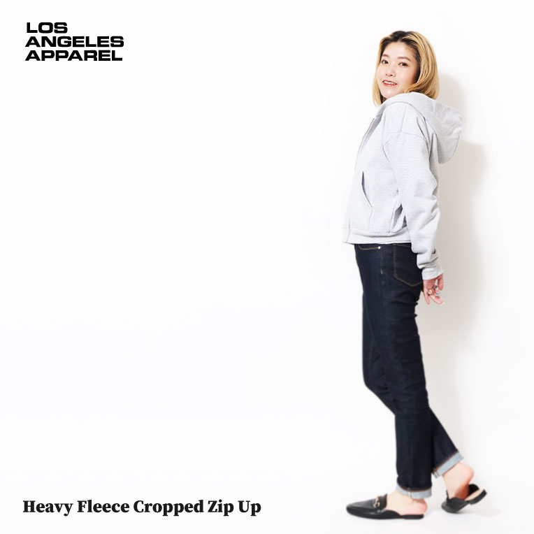 USA製 Los Angeles Apparel ジップパーカー LOS ANGELES APPAREL（ロサンゼルスアパレル） パーカー ジップ