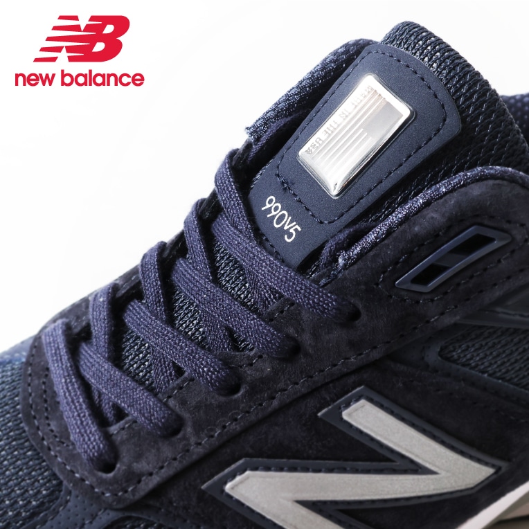 NEW BALANCE / ニューバランス M990 v5 Made in USA - NAVY / ネイビー - | シューズ / サンダル /  ブーツ | EXTRA EXCEED