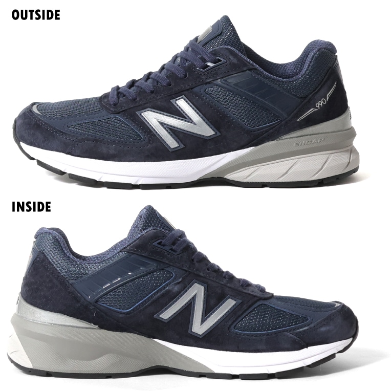 NEW BALANCE / ニューバランス M990 v5 Made in USA - NAVY / ネイビー - | シューズ / サンダル /  ブーツ | EXTRA EXCEED