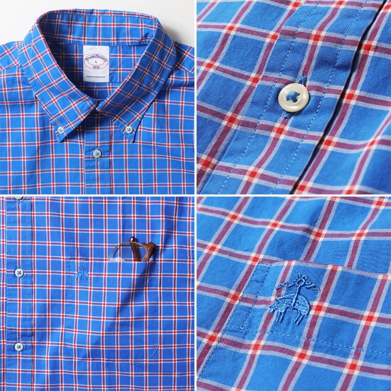 BROOKS BROTHERS / ブルックスブラザーズ BR02 CHECK LONG SLEEVE