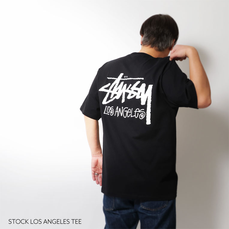 STUSSY / ステューシー STU001 STOCK LOS ANGELES TEE / ストックロゴ