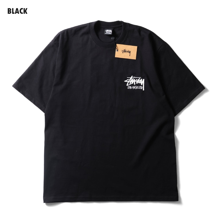 STUSSY / ステューシー STU001 STOCK LOS ANGELES TEE / ストックロゴ