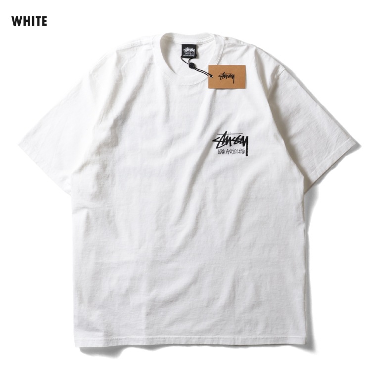 STUSSY / ステューシー STU001 STOCK LOS ANGELES TEE / ストックロゴ