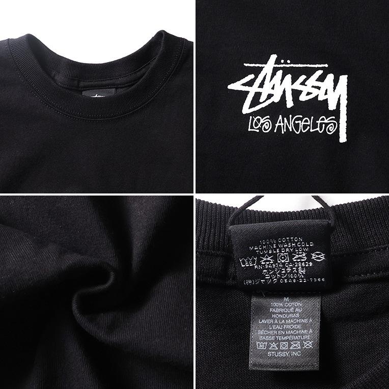STUSSY / ステューシー STU001 STOCK LOS ANGELES TEE / ストックロゴ