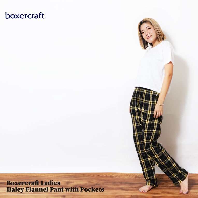 BOXER CRAFT / ボクサークラフト BW6620 LADIES HALEY FLANNEL PANTS
