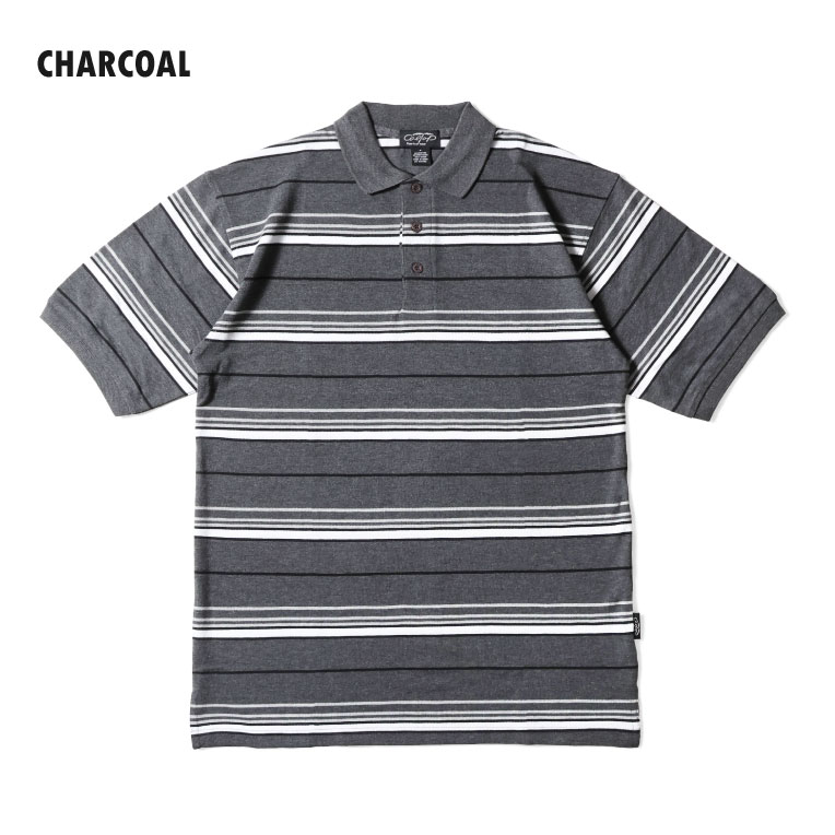 CALTOP / キャルトップ CLTP333 STRIPE POLO SHIRTS