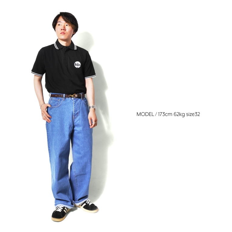 NEO BLUE / ネオブルー NEO244 MEDIUM BLUE BAGGY JEANS / ミディアム