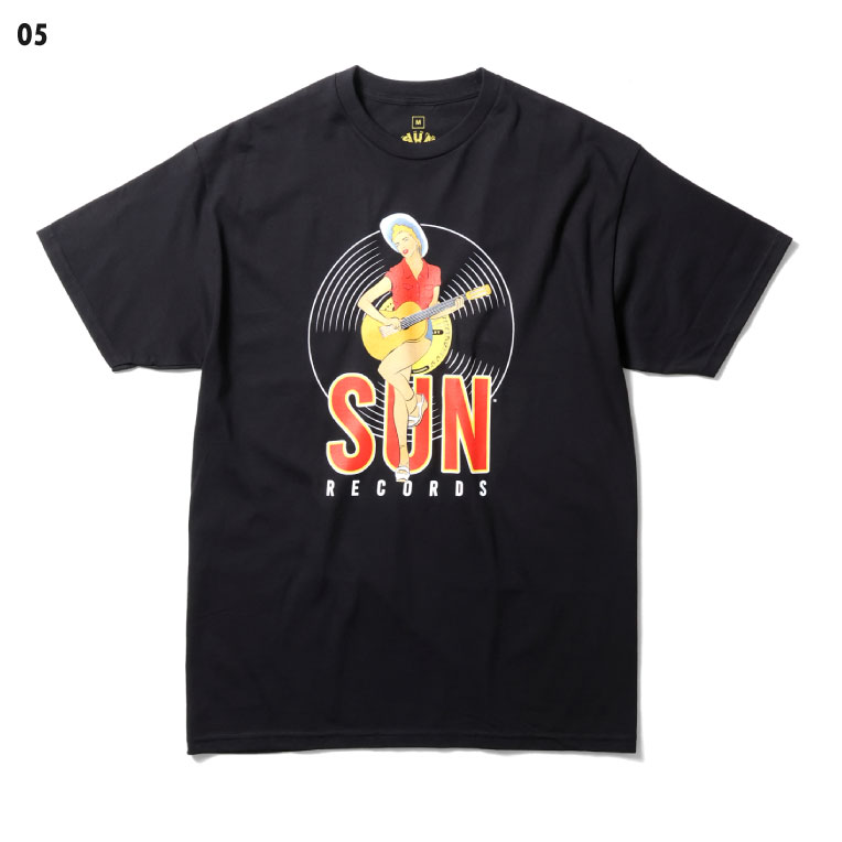 STEADY / ステディー SR100 SUN RECORDS MEN'S TEE / サンレコード
