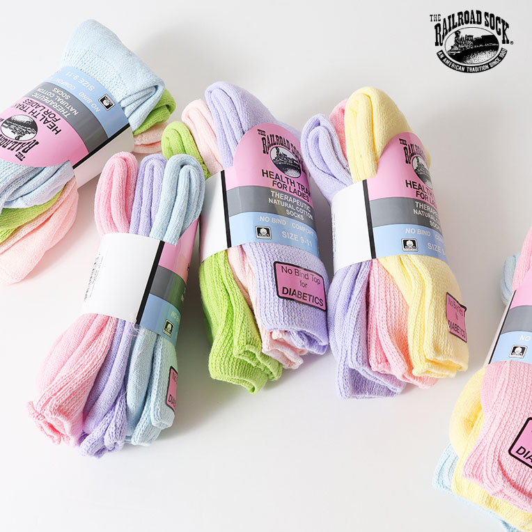 THE RAILROAD SOCK / レイルロードソックス RS635 HEALTHTRAK WOMEN'S