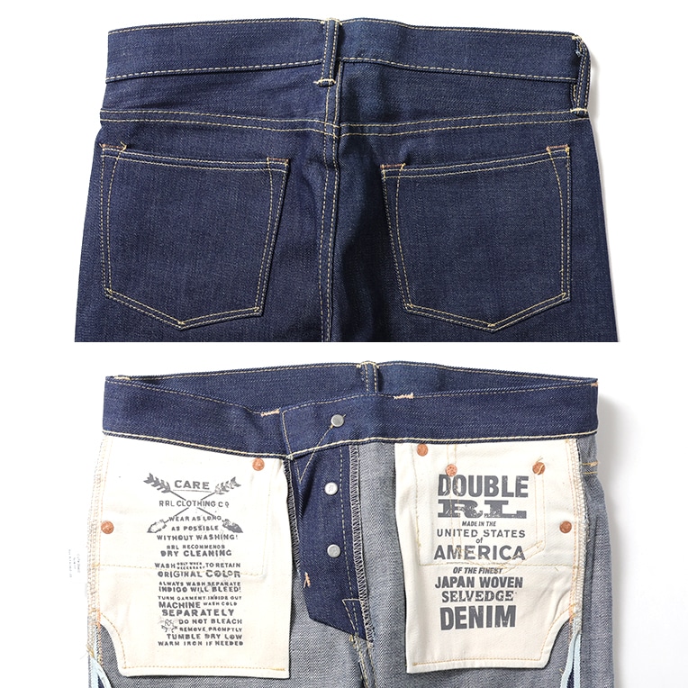 DOUBLE RL / ダブルアールエル U-RRL-PNT Women's Denim Pants