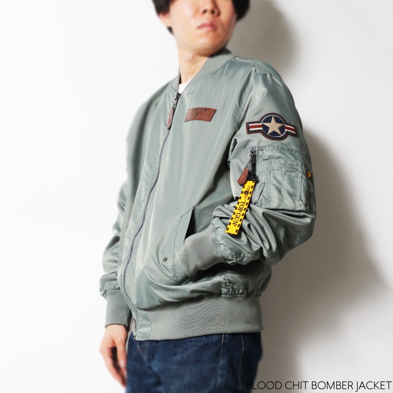 TOP GUN / トップガン TGJ2613 BLOOD CHIT BOMBER JACKET / ブラッド