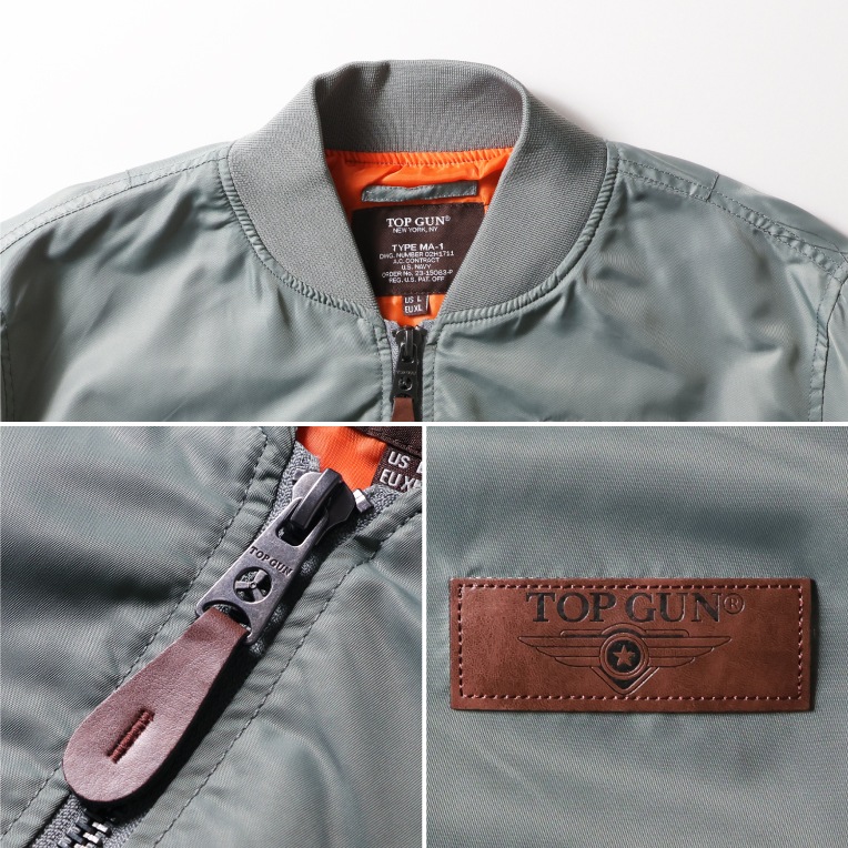 TOP GUN / トップガン TGJ2613 BLOOD CHIT BOMBER JACKET / ブラッド