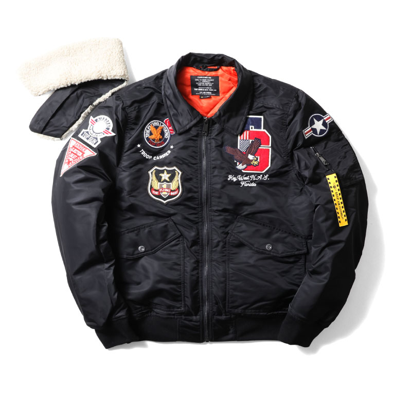 TOP GUN / トップガン TOPGUN004 TOP GUN CWU45 JACKET / CW45フライトジャケット -全1色- | TOP  GUN | EXTRA EXCEED