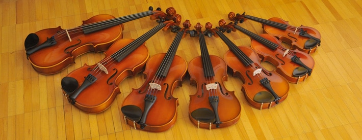 フリック | お子さま向け分数バイオリンのレンタル