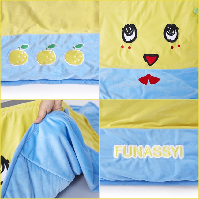 【予約終了】Funassyi LIVING ふなっしー 省スペースこたつ用掛け布団-ふなっしーLAND　アイテム紹介