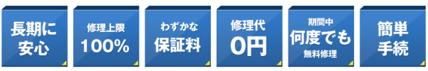 長期に安心〜簡単手続