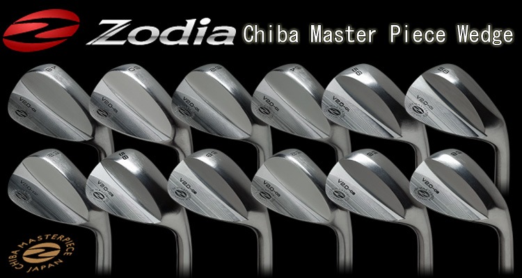 Zodia Chiba Master Piece V2.0 ウェッジ 58度（01－58） :RODDIO