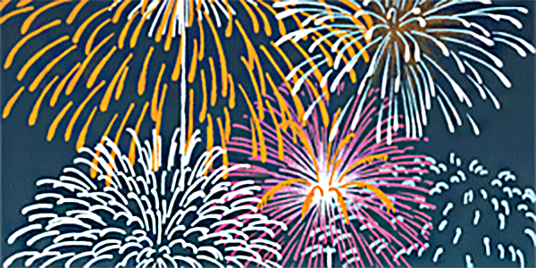 絵てぬぐい 見上げれば大輪花火｜▽アイテム・用途で選ぶ,絵てぬぐい