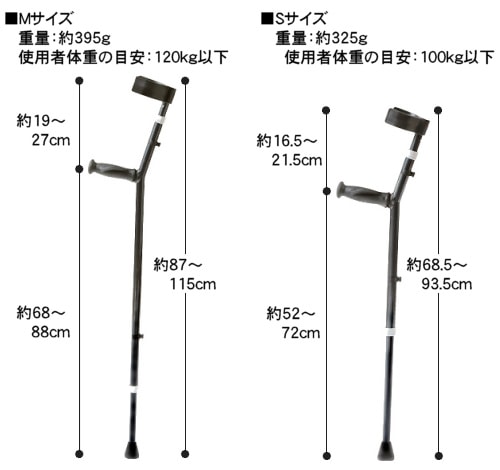 Mgクラッチ サイズS （マグネシウム製クラッチ）-福祉発明品ショップ本店