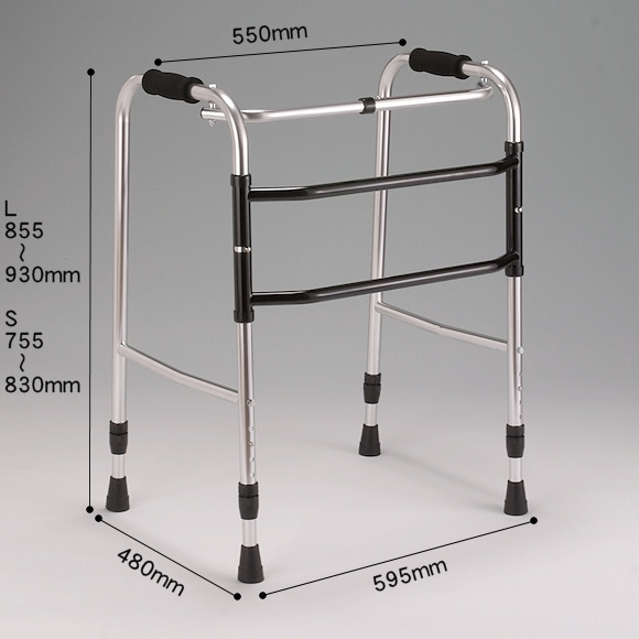 リハビリ用歩行器　ミニウォーク　Lサイズ
