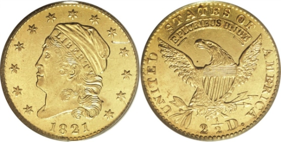 アンティークコイン アメリカ 2.5ドル金貨 1901 ＄2.50 GOLD LIBERTY