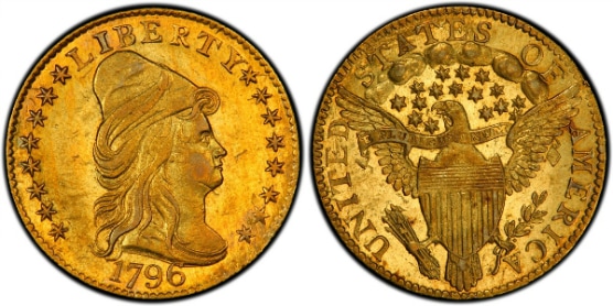 アンティークコイン アメリカ 2.5ドル金貨 1878 ＄2 1/2 NGC AU55