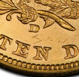 アンティークコイン アメリカ 10ドル金貨リバティヘッド 1894 ＄10