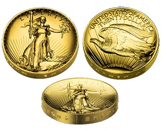 2009ウルトラハイリリーフ金貨 PCGS-MS70ファーストストライク