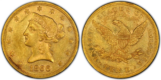 アンティークコイン アメリカ 10ドル金貨リバティヘッド 1893 ＄10 NGC MS61 | アメリカコインを探す