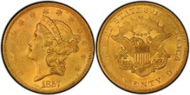アンティークコイン アメリカ 20ドル金貨リバティヘッド 1906 LIBERTY ＄20 NGC PR 66